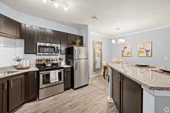 Large kitchen islands
